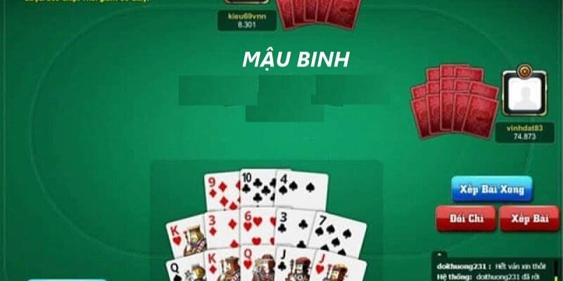 Xếp bài mậu binh sơ lược game