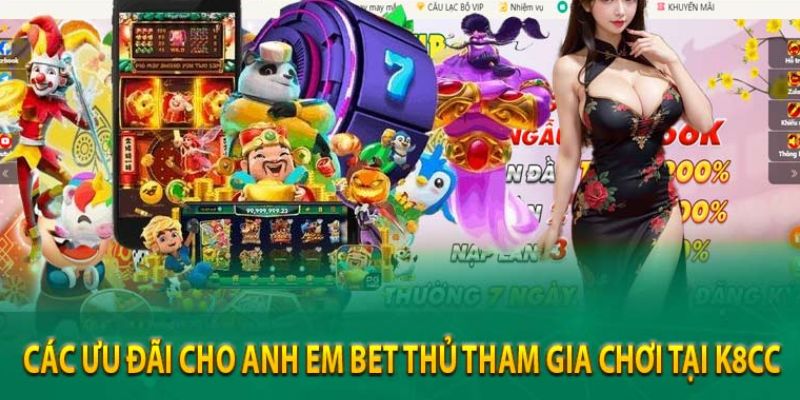 Nhận ngay các ưu đãi tại xổ số K8CC